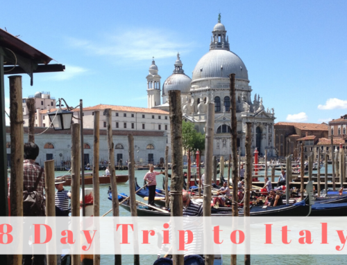 8 Day Trip to Italy